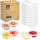 Double Compartment Condiment Container