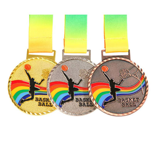 2 1/2" Custom Struck Single Sided 2-D Medal Moq50
