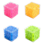 Mini 3D Maze Cube with Rolling Ball