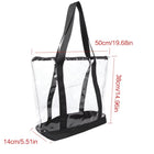 Pvc Handle Clear Tote Bags