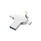 128GB MultiFunction 4 In 1 USB Flash Drive