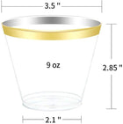 9Oz Disposable Plastic Cups