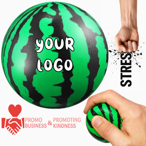 Custom 3" Watermelon Stress Ball
