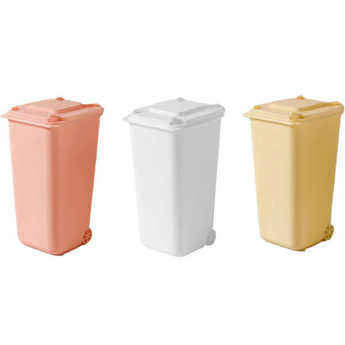 Desktop Mini Trash Can Pen Holder