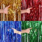 3.28Ft X 6.56Ft Foil Fringe Curtain
