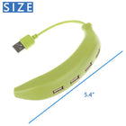 High Speed Cute Banana 4-Port USB 2.0 Hub