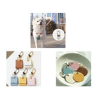 Pet License Plate Keychain