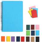 Spiral Notebook With Hardcover Plastic Waterproof A5