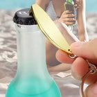 Metal Surfboard Shaped Beer Bottle Opener With Keychain