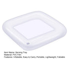 Large Capacity Collapsible Pvc Inflatable Beverage Tray