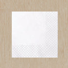 White 2 Ply Beverage Napkin
