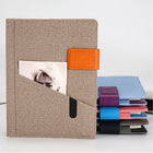 Hardcover Leather Journals With Cell Phone Strap Notebook