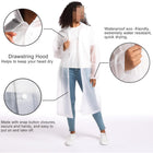 Clear Rain Ponchos for Adults