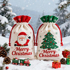 Christmas Gift Drawstring Pouch
