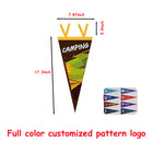 Felt Triangle Camp Flags