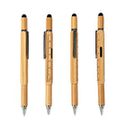 Compact Bamboo Multi-Tool Pen