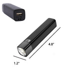 2-In-1 Power Bank Flashlight