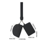 Full-Color Wristlet Keychain Wallet