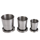 304 Stainless Steel Folding Camping Water Bottle