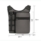 Crossbody Bag Sling Backpack W/ Water Bottle Pocket Hiking