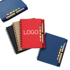Spiral Notebook Journal With Sticky Note