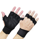 Silicone Palm Backless Weightlifting Gloves