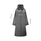 Reusable Raincoats Emergency Survival With Hoods