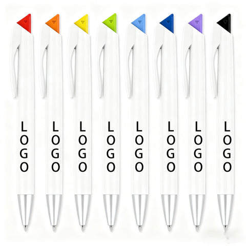 Black 1.0mm Plastic Click Ballpoint Pen