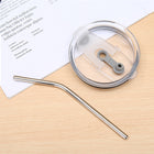 20 Oz Straight Coffee Tumbler With Metal Straw