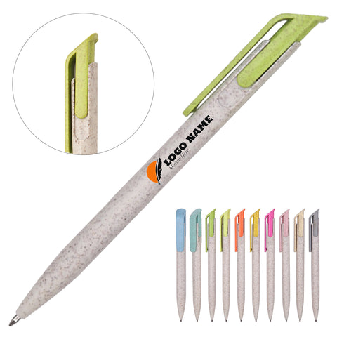 Eco-friendly Wheat Straw Ballpoint Pen