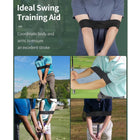 Golf Swing Training Aid - Swing Correcting Arm Band