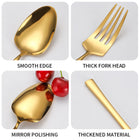 Stainless Steel Cutlery Set Of 4 With Gift Box