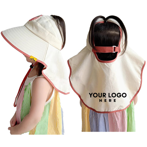 Sun Hat Neck Guard Cap