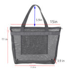 Mesh Beach Tote Shoulder Handbag
