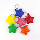 Smiley Face Pentagram Decompressing Ball Keychain