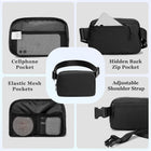 Adjustable Sports Crossbody Belt Bag