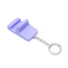Portable Mini Silicone Cell Phone Stand Holder With Keyring