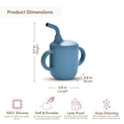 Baby Training Cup With Soft Nozzle And Handle