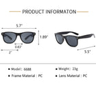 Single Color Matte Sunglasses
