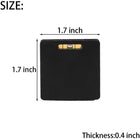 Square Measuring Tape Keychain With Level