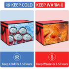 Large Insulated Reusable Grocery Cooler