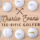 Customizable 32 Golf Ball Display Rack