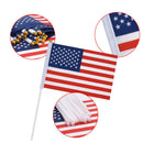 Custom Full Color Single Reverse Polyester Hand Flag