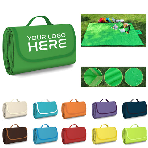 Folding Beach Picnic Rug With Handle