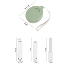 Portable 3-In-1 Stainless Steel Manicure Set