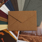 Linen Weave Western-Style Triangle Envelope