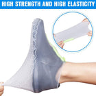 Silicone Non-Slip Waterproof Shoe Covers With Zipper