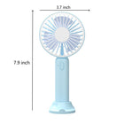 Mobile Phone Holder Rechargeable Handheld Fan