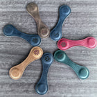 Vintage Leather Magnetic Bookmark Clip