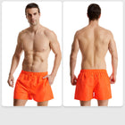 Summer Solid Color Elastic Quick Dry Lightweight Beach Short